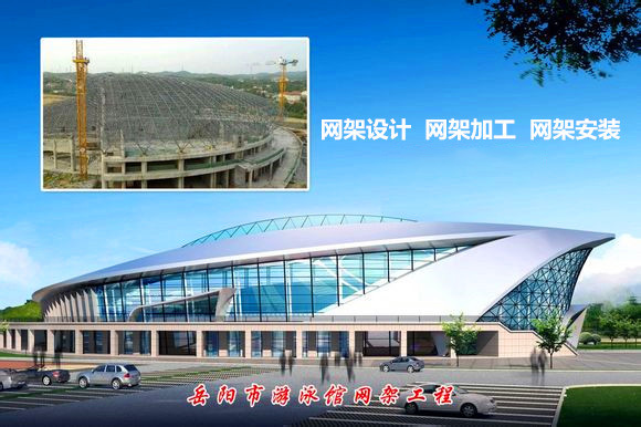 醴陵采光顶网架结构工程